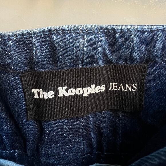 The Kooples Western Double Buckle Denim Mini Skirt Size 1 (Small) - Picture 5 of 7